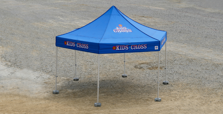 テントの風対策には重り(ウエイト)を推奨