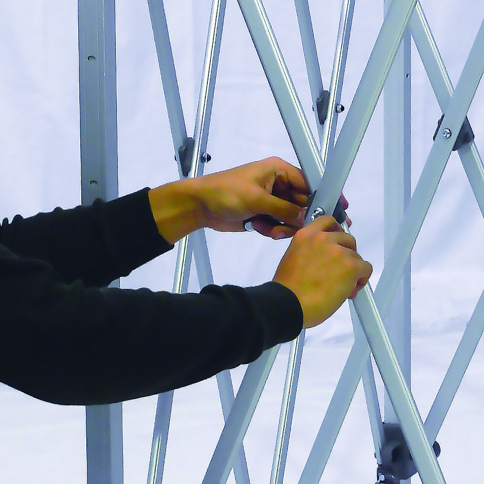 イージーアップテントの部品を購入してご自身で修理