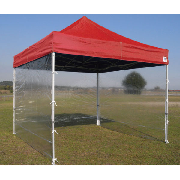 イージーアップブログ | 冬のスポーツイベントにおすすめ！クリア横幕とテント