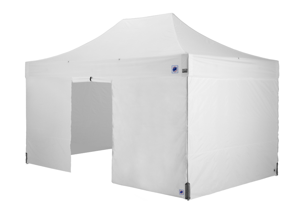 医療・防災用テントセット／4.5m（出入口）スチール(出入口（ホワイト）)