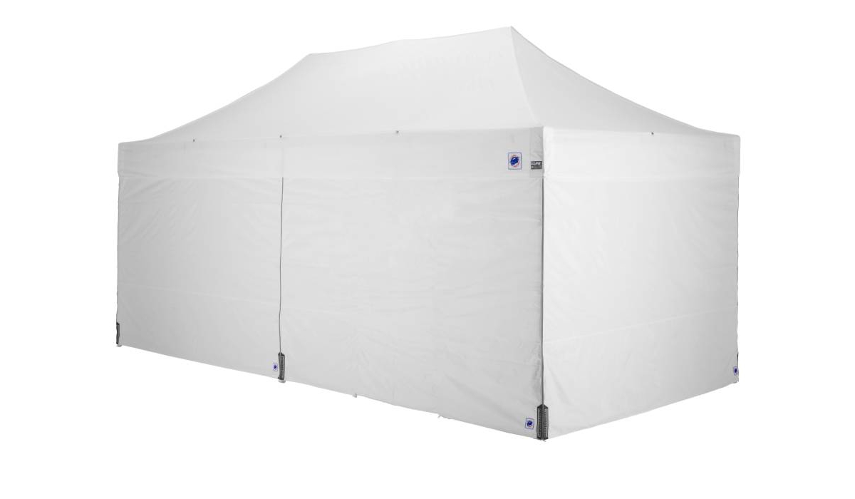 医療・防災用テントセット／6m（4方幕）スチール(ホワイト)