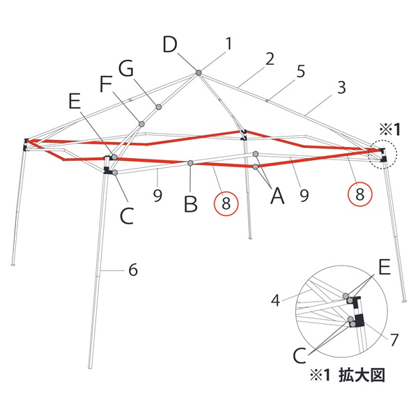 ﾄﾗｽA (DMJ35-24/18/15用)
