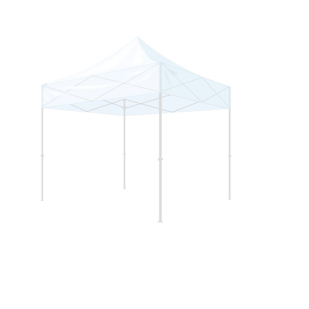 天幕 デラックス (2.5×2.5m)用 クリア