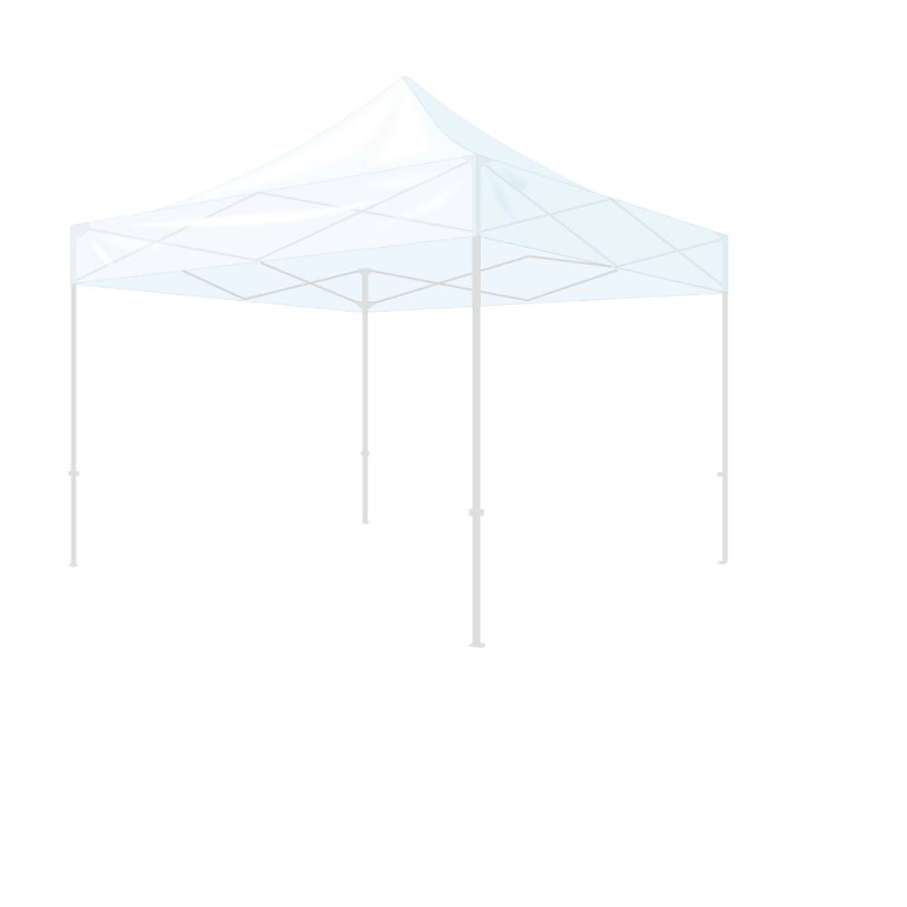 天幕 デラックス (3×3m)用 クリア