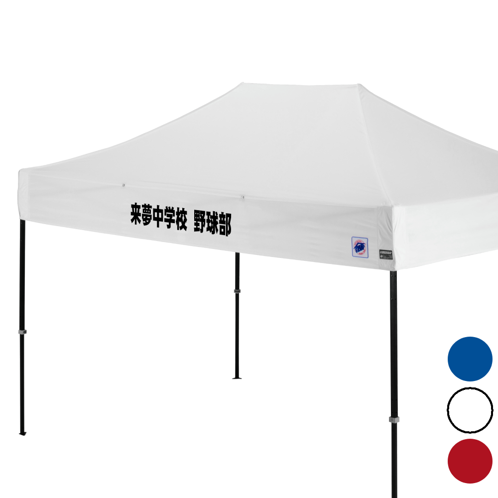 ドリーム (2.5×3.7m) 名入れ垂幕部