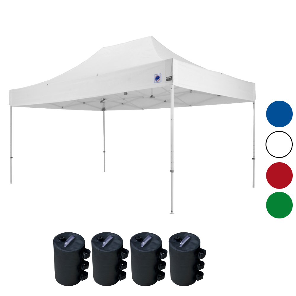 デラックス (3×4.5m) スチール＋水ウエイトセット