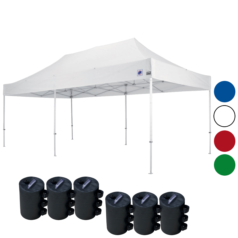 デラックス (3×6m) スチール＋水ウエイトセット