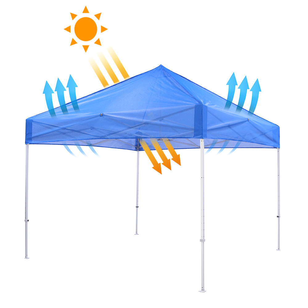 EZ UP　イージーアップテント 日除けメッシュ天幕 DX30,DXA30,DXH30用【送料無料】 デラックス メッシュ (3×3m) スチール ｜【公式】イージーアップテント